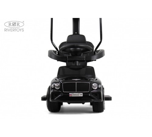 Детский толокар-каталка с козырьком Bentley Z005ZZ-TP черный