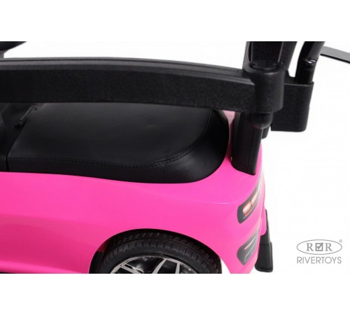 Детский толокар-каталка с козырьком Merc Z005ZZ-MP розовый