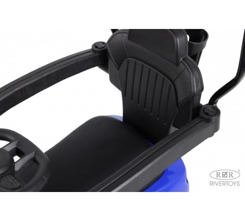 Детский толокар-каталка с козырьком BMW Z005ZZ-BP синий