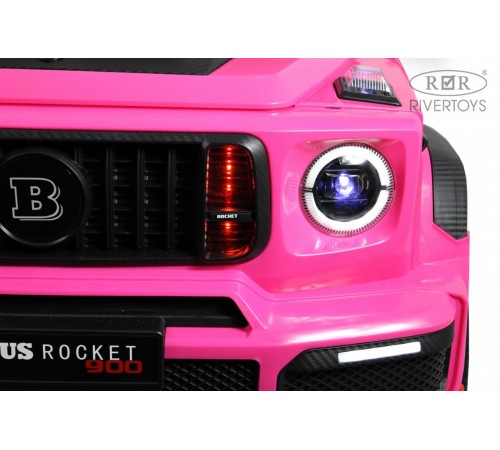 Детский двухместный электромобиль BRABUS MAXI Z888ZZ розовый