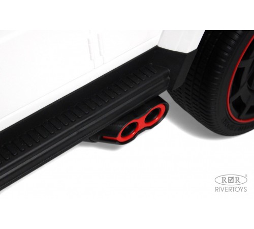 Детский двухместный электромобиль BRABUS MAXI Z888ZZ белый