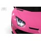 Детский электромобиль Lamborghini Aventador SVJ (A111MP) розовый