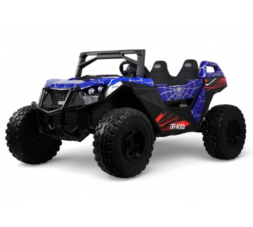 Детский электромобиль A707AA LUX NEW 4WD синий спайдер