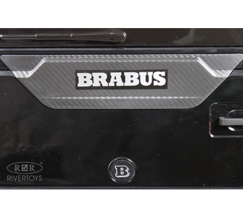 Детский двухместный электромобиль BRABUS MAXI Z888ZZ черный