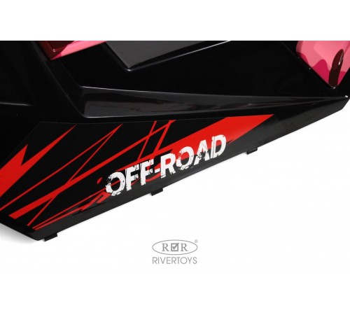 Детский электромобиль A707AA LUX NEW 4WD (16 км/ч.)  розовый камуфляж