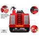 Детский пожарный электромобиль с полным набором амуниции A555AA красный