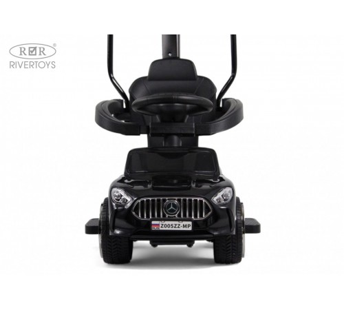 Детский толокар-каталка с козырьком Merc Z005ZZ-MP черный