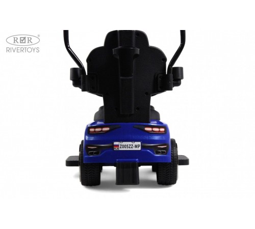 Детский толокар-каталка с козырьком Merc Z005ZZ-MP синий