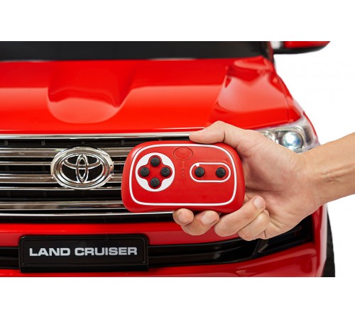 Джип Toyota LC 12V Красный краска