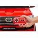 Джип Toyota LC 12V Красный краска