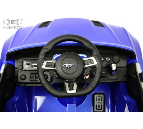 Детский электромобиль Ford Mustang GT (A222MP) синий