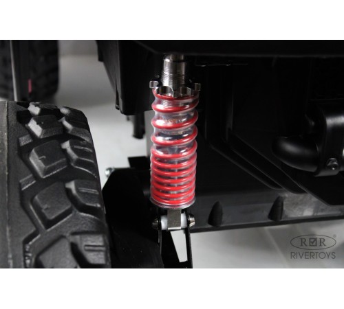 Детский электромобиль A707AA LUX NEW 4WD (16 км/ч.)  розовый камуфляж