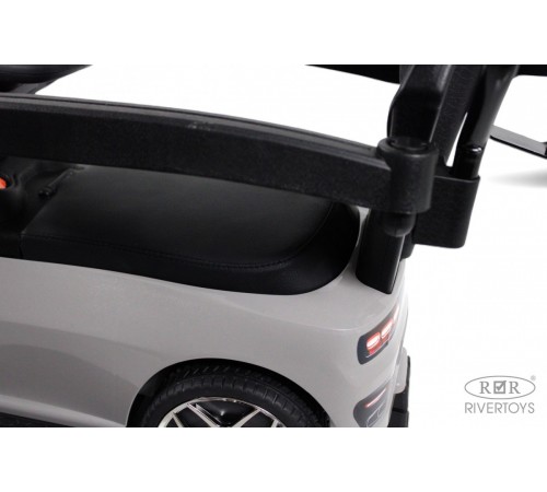 Детский толокар-каталка с козырьком Merc Z005ZZ-MP серый