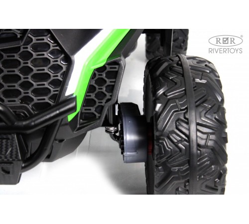 Детский электромобиль багги K555KK 4WD 24V зеленый