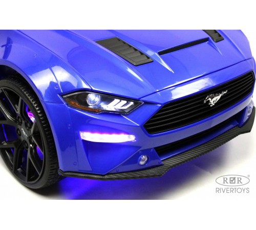 Детский электромобиль Ford Mustang GT (A222MP) синий