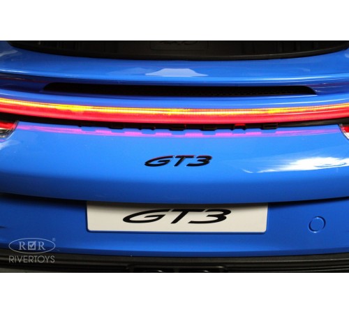 Детский электромобиль Porsche 911 GT3 (Y911YY) синий глянец