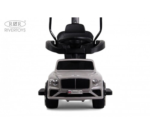 Детский толокар-каталка с козырьком Bentley Z005ZZ-TP серый