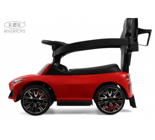 Детский толокар-каталка с козырьком BMW Z005ZZ-BP красный