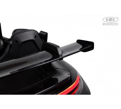 Детский электромобиль Porsche 911 GT3 (Y911YY) черный глянец