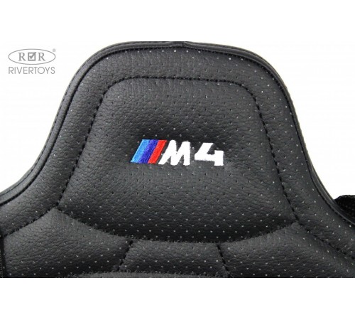 Детский электромобиль BMW M4 (A004AA) черный глянец