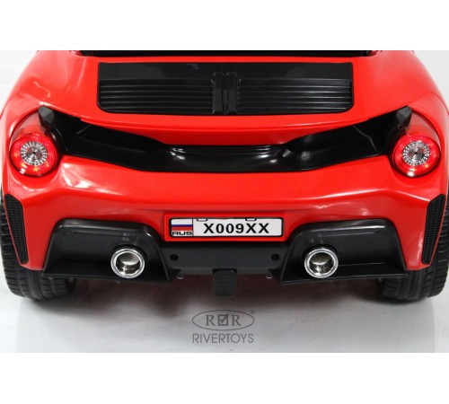 Детский электромобиль Ferrari X009XX красный
