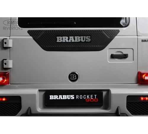 Детский двухместный электромобиль BRABUS MAXI Z888ZZ серый