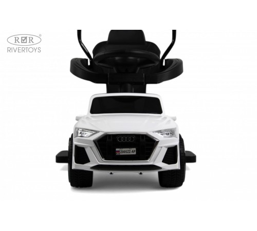 Детский толокар-каталка с козырьком AUDI Z005ZZ-AP белый