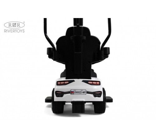 Детский толокар-каталка с козырьком Merc Z005ZZ-MP белый