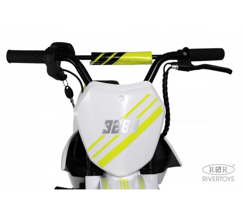 Детский электромотоцикл E777KX белый