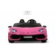 Детский электромобиль Lamborghini Aventador SVJ (A111MP) розовый