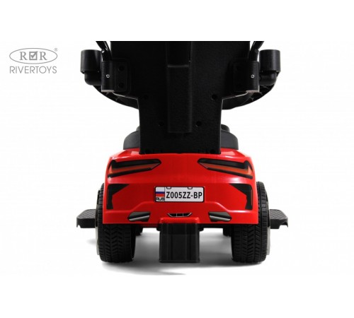 Детский толокар-каталка с козырьком BMW Z005ZZ-BP красный
