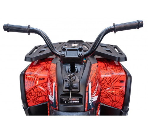 Квадроцикл Qwatro 4х4 ХМХ607 Спайдер красный