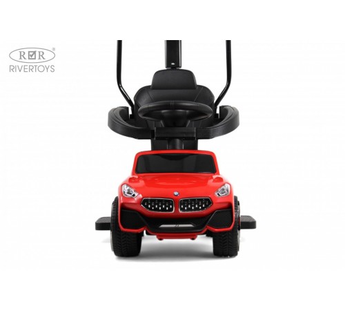 Детский толокар-каталка с козырьком BMW Z005ZZ-BP красный