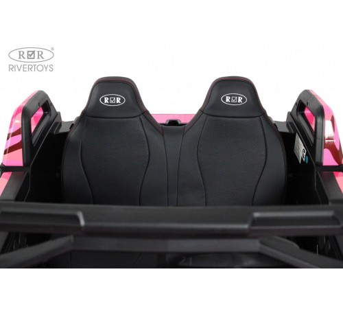 Детский электромобиль A707AA LUX NEW 4WD (16 км/ч.)  розовый камуфляж