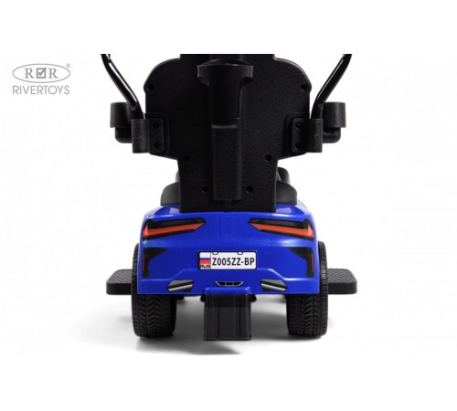 Детский толокар-каталка с козырьком BMW Z005ZZ-BP синий