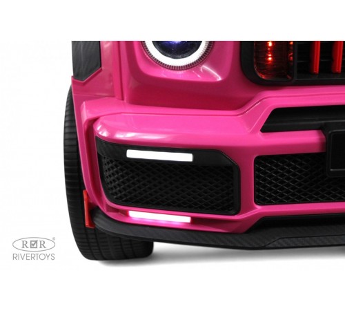 Детский двухместный электромобиль BRABUS MAXI Z888ZZ розовый