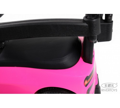 Детский толокар-каталка с козырьком BMW Z005ZZ-BP розовый
