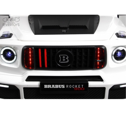 Детский двухместный электромобиль BRABUS MAXI Z888ZZ белый