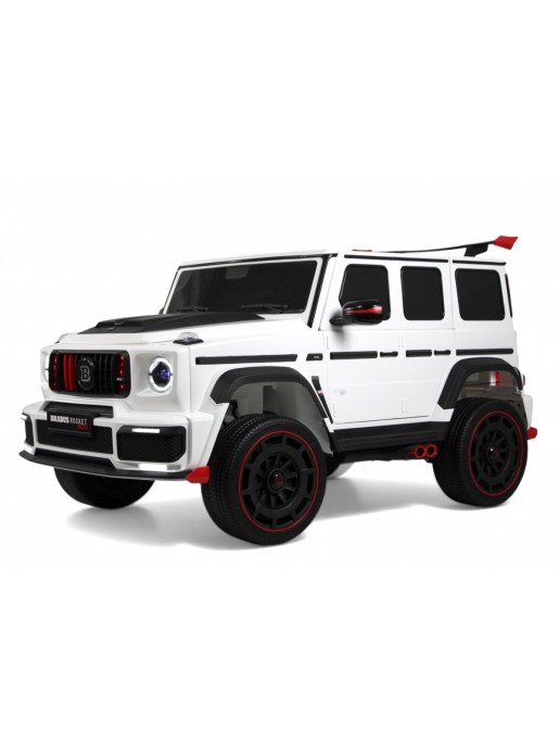 Детский двухместный электромобиль BRABUS MAXI Z888ZZ белый