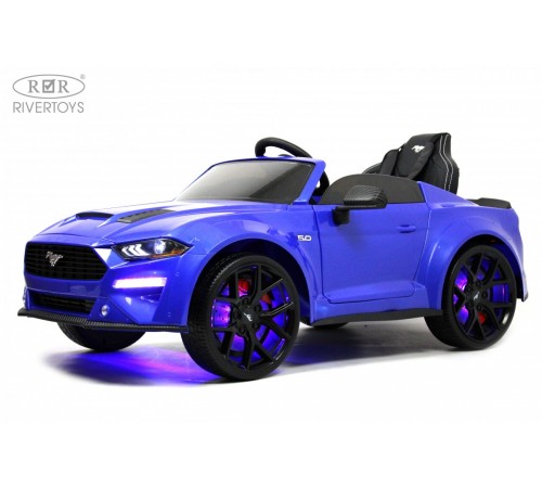 Детский электромобиль Ford Mustang GT (A222MP) синий