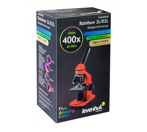 Микроскоп Levenhuk Rainbow 2L