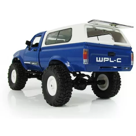 Радиоуправляемая машина WPL пикап Hilux (синяя) 4WD 2.4G 1:16 RTR - WPLC-24-BLUE