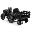 Детский электромобиль Bettyma трактор с прицепом 2WD 12V - BDM0925-BLACK