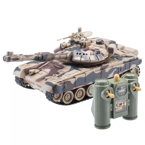Радиоуправляемый танковый бой (российский T90 + M1 Абрамс США) - RWG99830