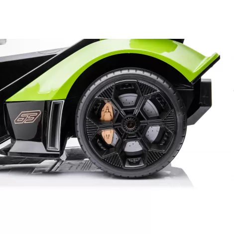 Детский электромобиль Lamborghini V12 Vision Gran Turismo 4WD 12V - HL528-LUX-GREEN