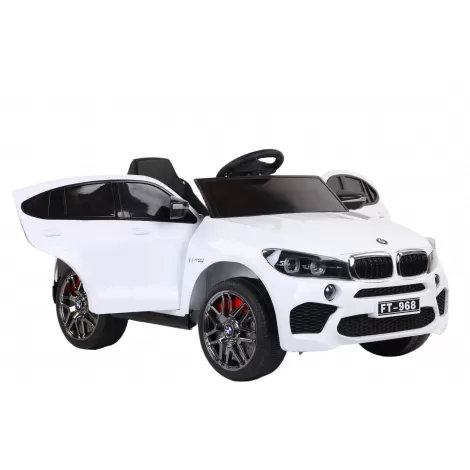 Электромобиль BMW X6M 12V (полный привод, EVA) - FT-968-WHITE