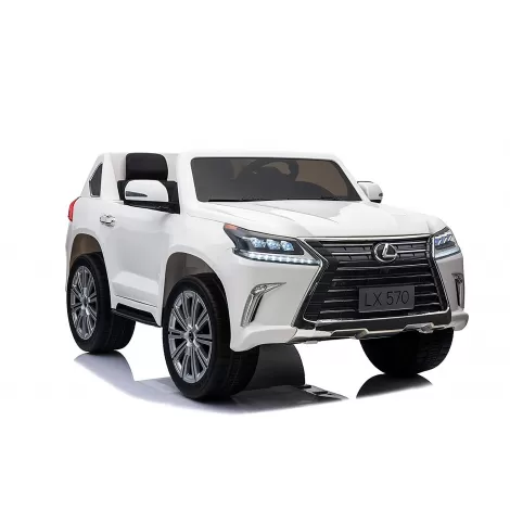 Детский электромобиль Lexus LX570 4WD MP4 - DK-LX570-WHITE-MP4