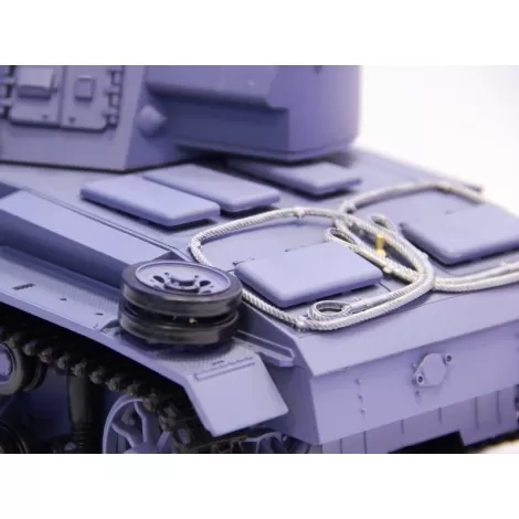 Радиоуправляемый танк Heng Long Panzerkampfwagen III (Германия) Upg V7.0 масштаб 1:16 - 3848-1Upg V7