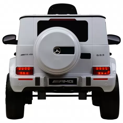 Электромобиль Mercedes-Benz G63 AMG 12V с высокой дверью - BBH-0002H-WHITE