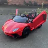 Детский электромобиль Lamborghini Aventador SV Roadster 2WD 12V - BDM0931-RED